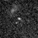 F115W image, 3.2 arcsec across, north up