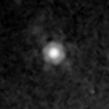 F410M image, 3.2 arcsec across, north up