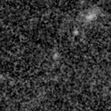 F115W image, 3.2 arcsec across, north up