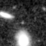 F277W image, 3.2 arcsec across, north up