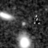 F410M image, 3.2 arcsec across, north up