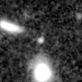 F444W image, 3.2 arcsec across, north up