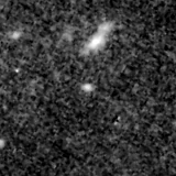 F115W image, 3.2 arcsec across, north up