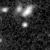 F277W image, 3.2 arcsec across, north up