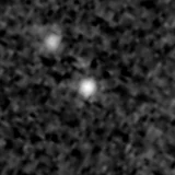 F410M image, 3.2 arcsec across, north up