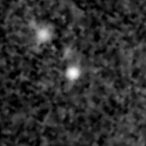 F444W image, 3.2 arcsec across, north up