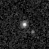 F356W image, 3.2 arcsec across, north up
