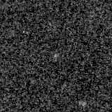 F150W image, 3.2 arcsec across, north up