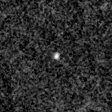F090W image, 3.2 arcsec across, north up
