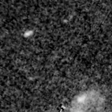 F115W image, 3.2 arcsec across, north up