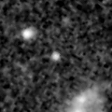 F410M image, 3.2 arcsec across, north up