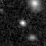 F277W image, 3.2 arcsec across, north up