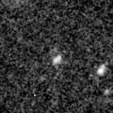 F115W image, 3.2 arcsec across, north up