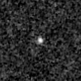 F277W image, 3.2 arcsec across, north up