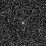 F200W image, 3.2 arcsec across, north up