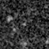 F277W image, 3.2 arcsec across, north up