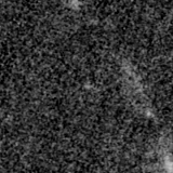 F115W image, 3.2 arcsec across, north up