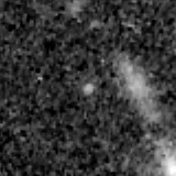 F277W image, 3.2 arcsec across, north up