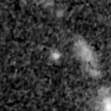 F356W image, 3.2 arcsec across, north up