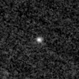 F090W image, 3.2 arcsec across, north up