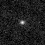 F200W image, 3.2 arcsec across, north up