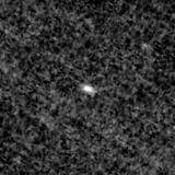 F090W image, 3.2 arcsec across, north up
