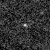 F115W image, 3.2 arcsec across, north up
