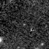 F200W image, 3.2 arcsec across, north up