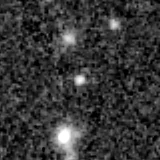 F356W image, 3.2 arcsec across, north up