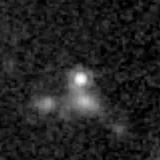F356W image, 3.2 arcsec across, north up