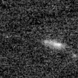 F115W image, 3.2 arcsec across, north up