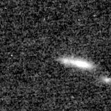 F200W image, 3.2 arcsec across, north up