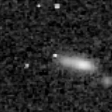 F444W image, 3.2 arcsec across, north up