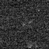 F150W image, 3.2 arcsec across, north up