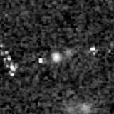 F444W image, 3.2 arcsec across, north up