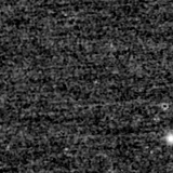 F115W image, 3.2 arcsec across, north up