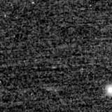 F200W image, 3.2 arcsec across, north up