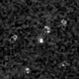 F444W image, 3.2 arcsec across, north up