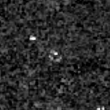 F444W image, 3.2 arcsec across, north up