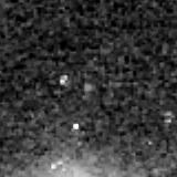 F277W image, 3.2 arcsec across, north up