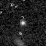 F356W image, 3.2 arcsec across, north up