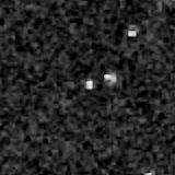 F444W image, 3.2 arcsec across, north up