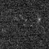 F115W image, 3.2 arcsec across, north up