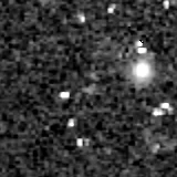 F277W image, 3.2 arcsec across, north up