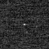 F115W image, 3.2 arcsec across, north up