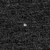 F150W image, 3.2 arcsec across, north up