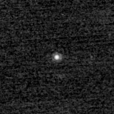 F200W image, 3.2 arcsec across, north up