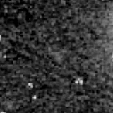 F277W image, 3.2 arcsec across, north up