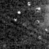F356W image, 3.2 arcsec across, north up