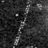 F444W image, 3.2 arcsec across, north up